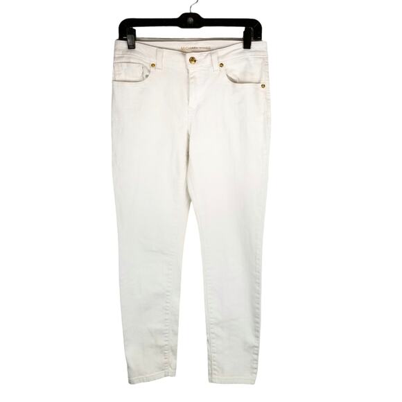 Michael Kors Denim - Michael Kors Women's White Ankle Skinny Jeans Size 2